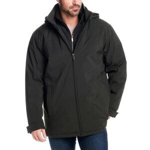 Weatherproof Men's Stretch Tech Full Zip Jacket, Olive Green, Large